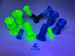 Ultra Fluorescent Blue Random Flow Nozzle RFG - D-Flow Designs