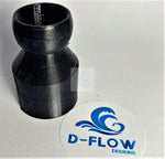 Straight pipe to 3/4 Inch Loc-line Adapter ( Various Sizes) - D-Flow Designs