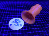 Ultra Fluorescent Orange Random Flow Nozzle RFG - D-Flow Designs